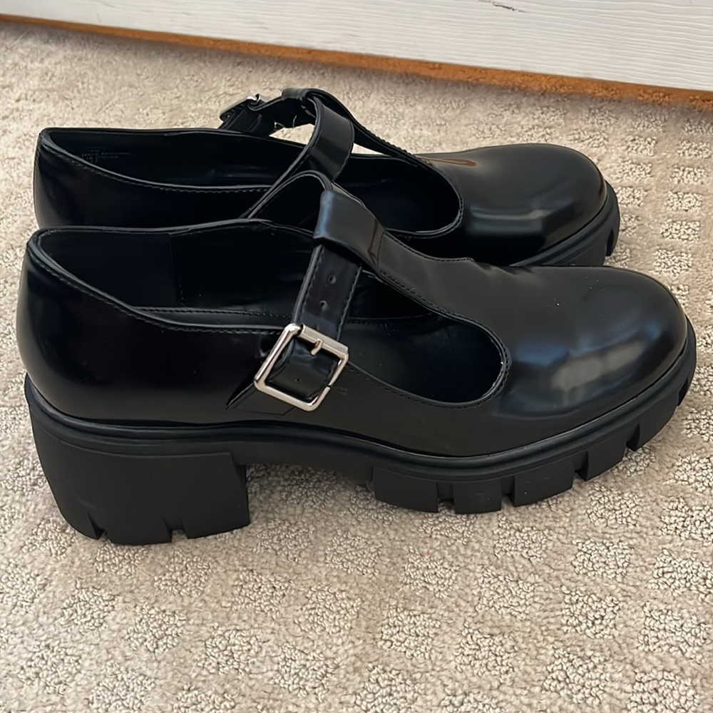 Black Mary Janes